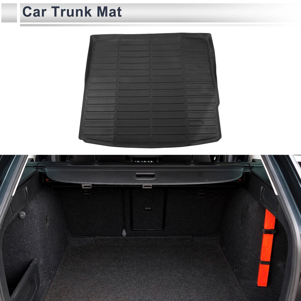 Cargo Liner Rear Trunk Mat for Nissan Ariya (2023–2025) TPE Long Grid Pattern