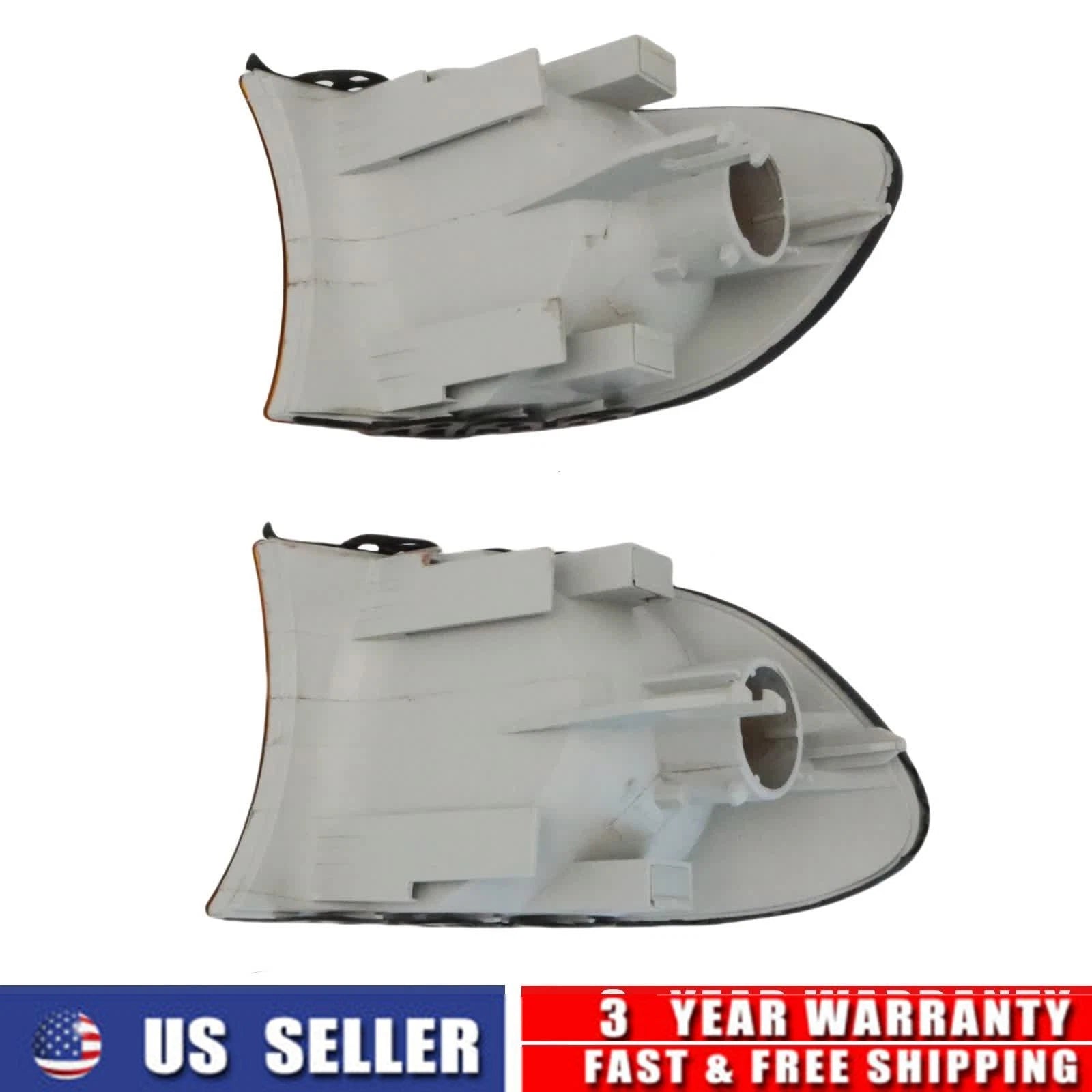 2X Front Corner Signal Lights for BMW 7-Series E38 LCI (1998–2001)