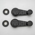 Isuzu D-Max Window Crank Winder Set - 2 x Black (2012-2023)