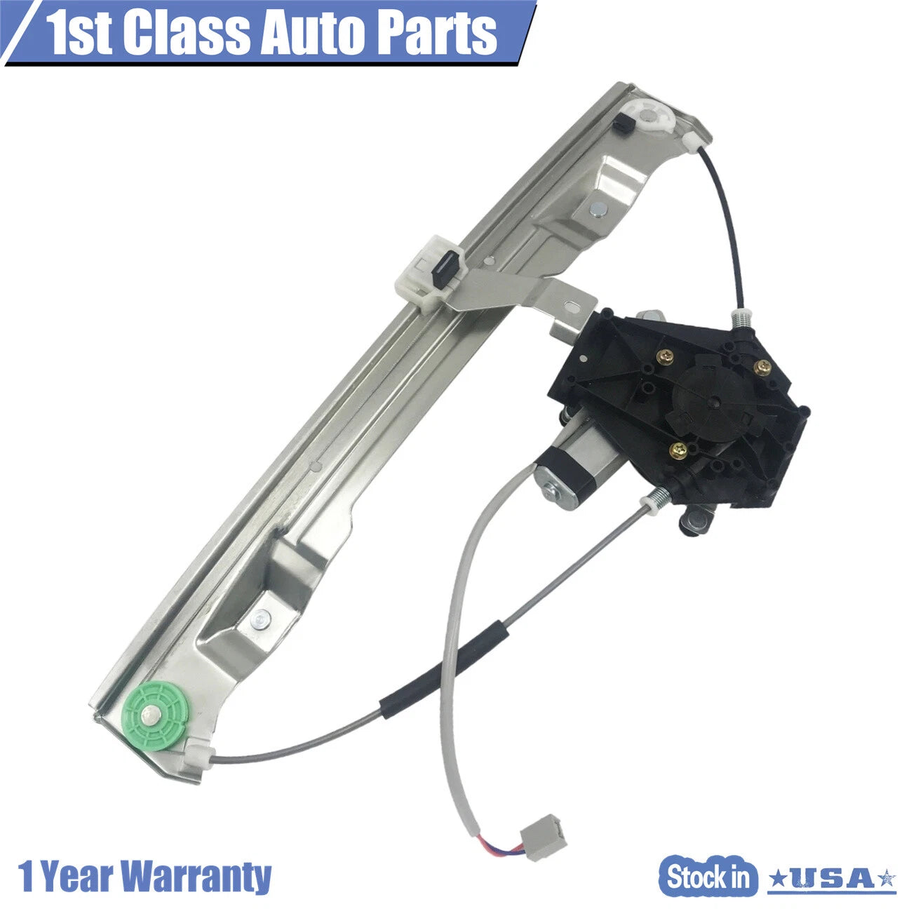 Rear Left Power Window Regulator with Motor for Ford Lincoln Mercury (2002–2010)