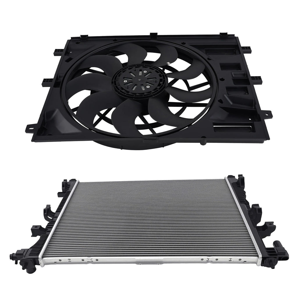 Radiator and Cooling Fan Kit for GMC Terrain, Chevy Equinox (2018–2019)