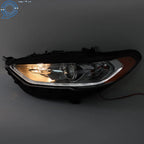 Chrome Halogen Headlight for Ford Fusion (2017-2019) with LED DRL