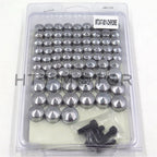 Chrome Bolt Toppers Caps for Harley FLT FLH (2007–2013)