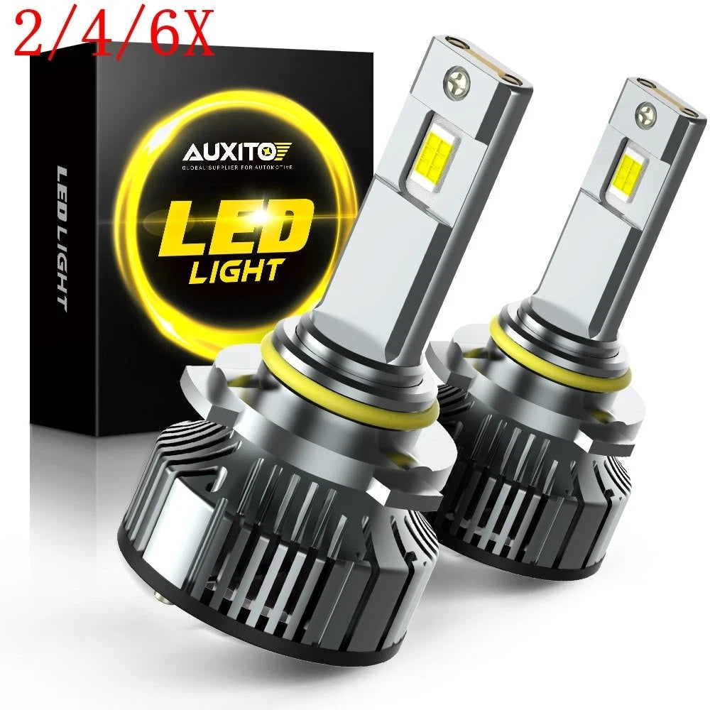2X CANBUS 9006 HB4 LED Headlight Bulbs for Low Beam (40000LM)