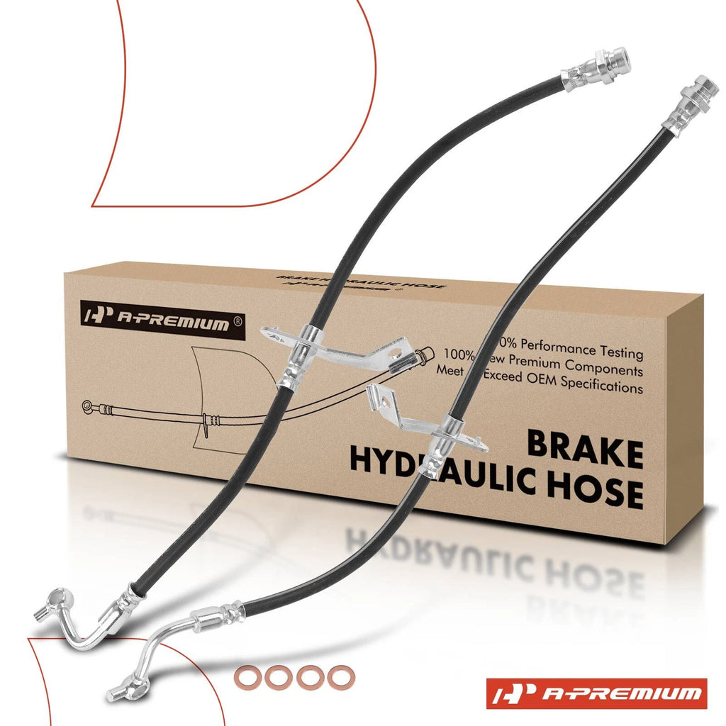 2X Front Brake Hydraulic Hose for Kia Cadenza (2014–2016)