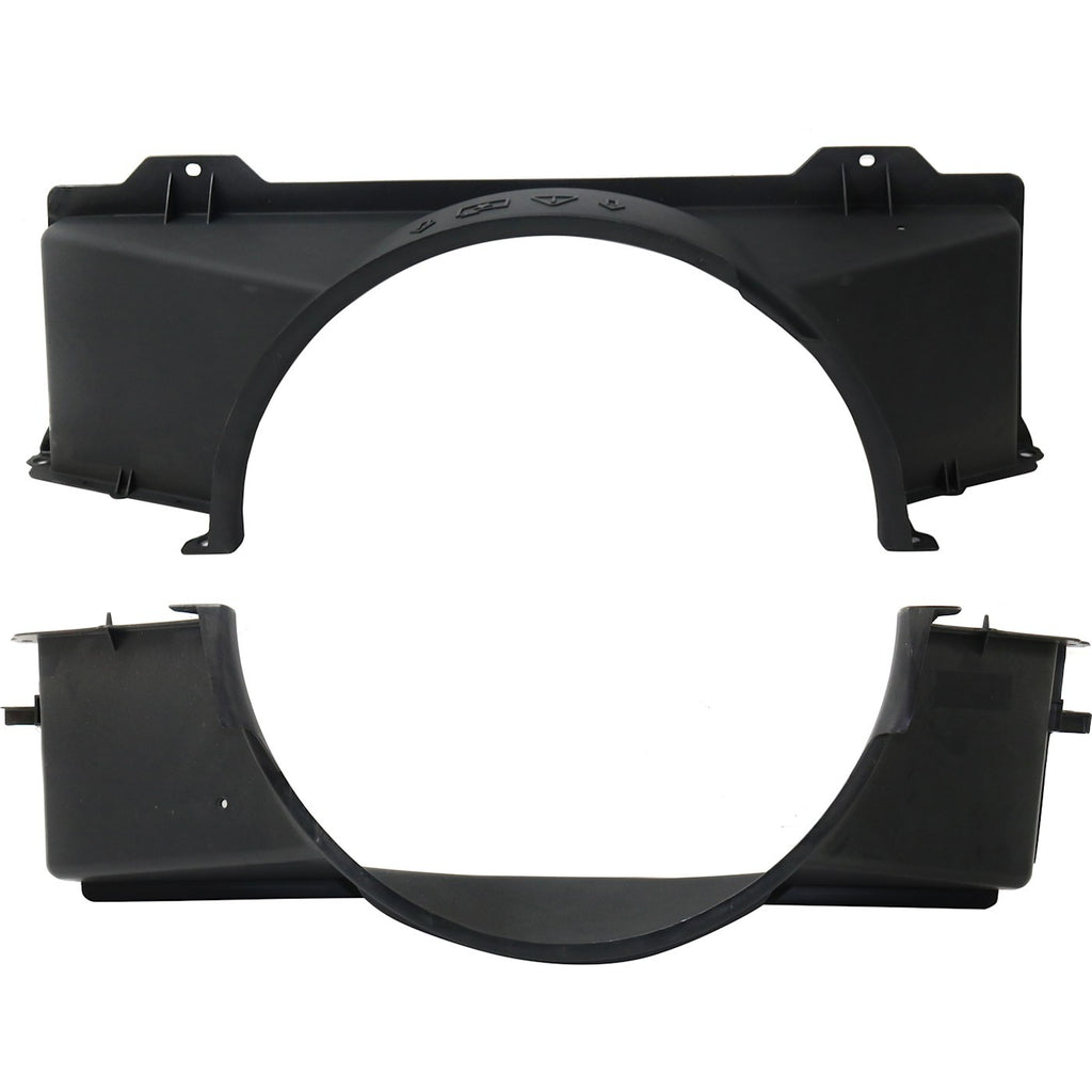 Fan Shroud Set for Chevrolet Silverado 1500 Tahoe GMC Yukon (2003–2006)
