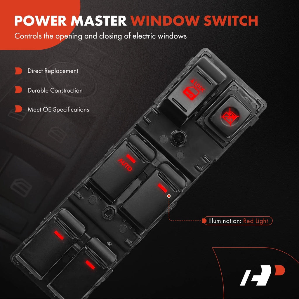 Front Left Power Window Switch for Kia Sorento (2011-2014)