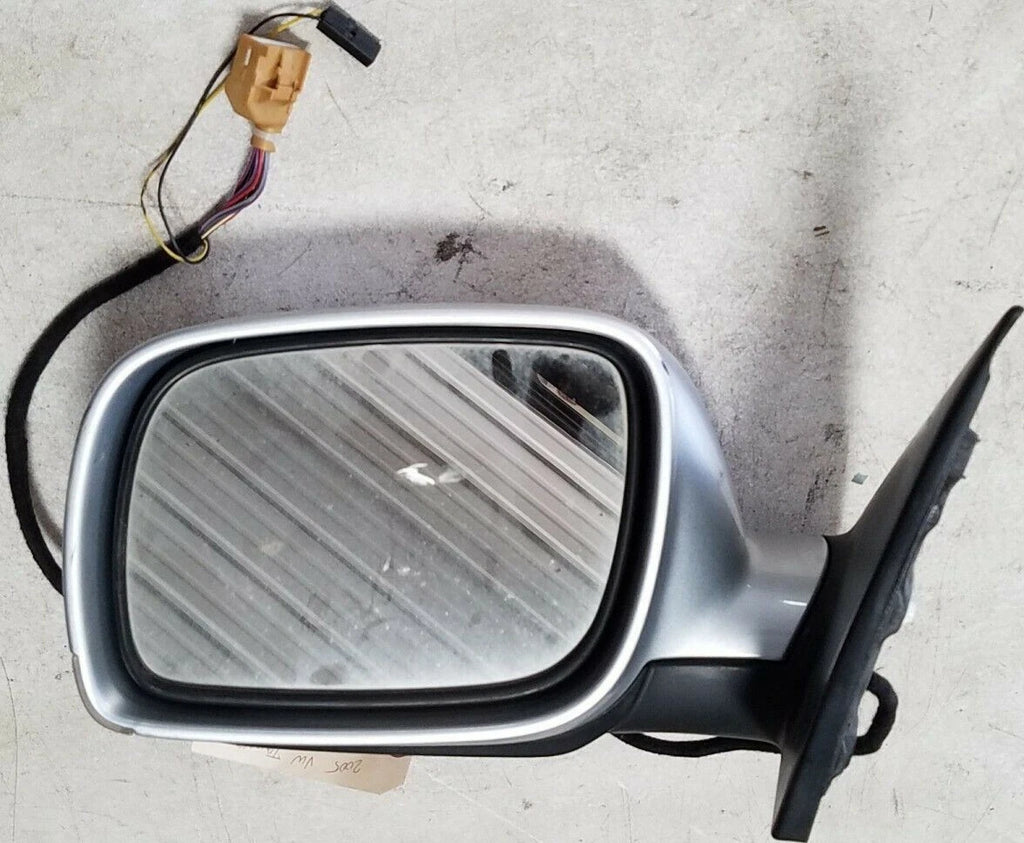 Left Mirror for VW Touareg (2004–2007) - Silver, Power Fold, 14 Wire