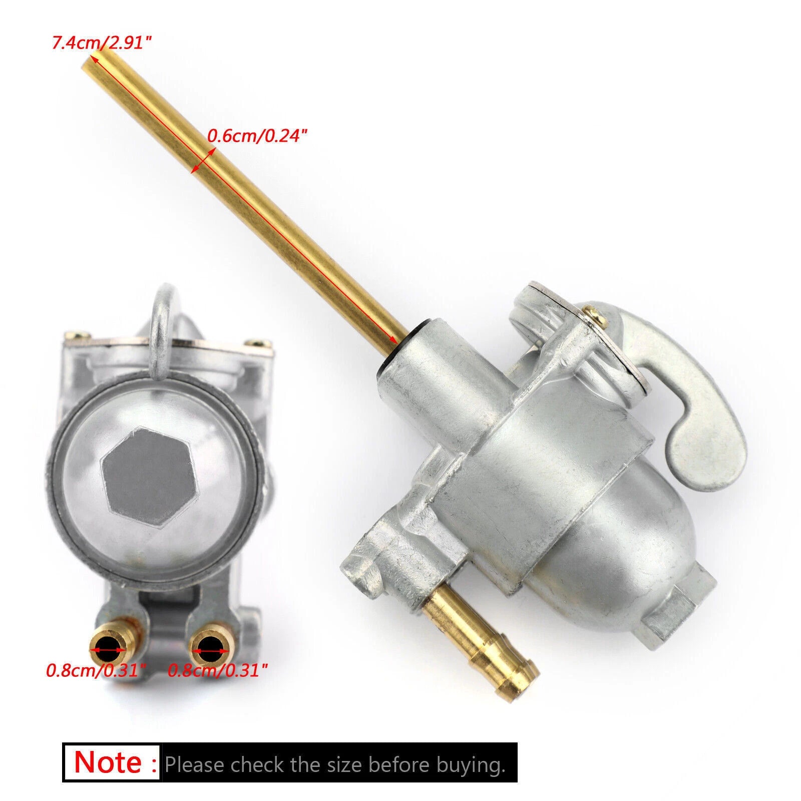 Fuel Petcock Switch for Honda CB500K CB550K CB750K (1965–1978)