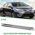 2pcs Weatherstrip Window Seal No. 7572002120 for Toyota Corolla 