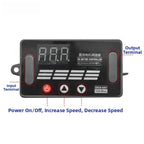 PWM DC Motor Speed Controller 10A with Digital Display for Industrial Use