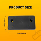 Front License Plate Holder Mount Bracket for Chevrolet Silverado 1500 (2022-2024)