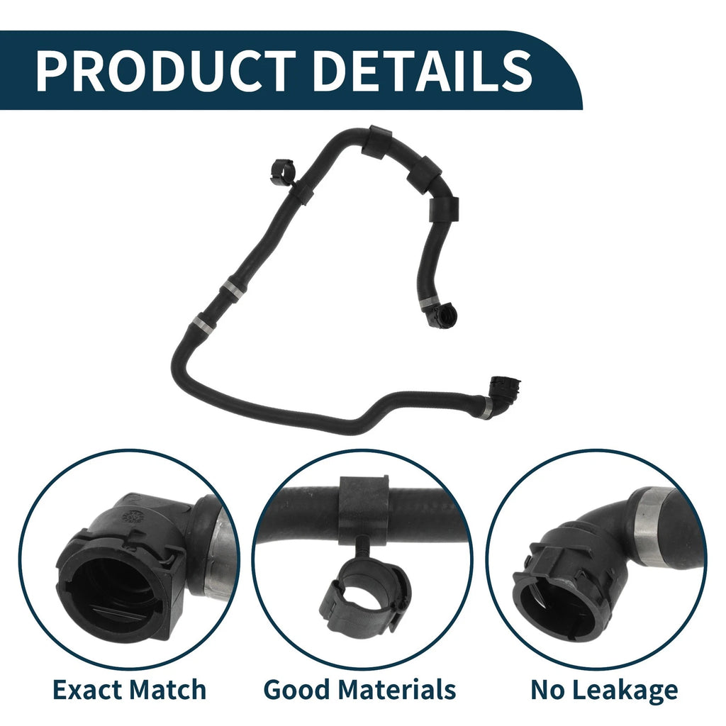Radiator Hose for BMW 2 Series (2015) No. 17128601930 Rubber Coolant Pipe