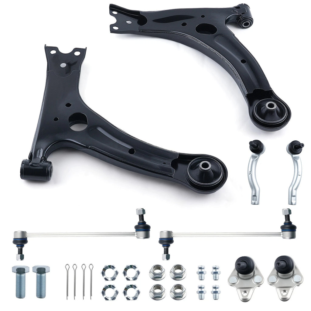 Suspension Kit 8X for Toyota Corolla (2003–2008) Front Lower Control Arm
