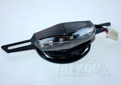 12V LED Brake Tail Light for Dirt Motorcycle Bike (No Plate)