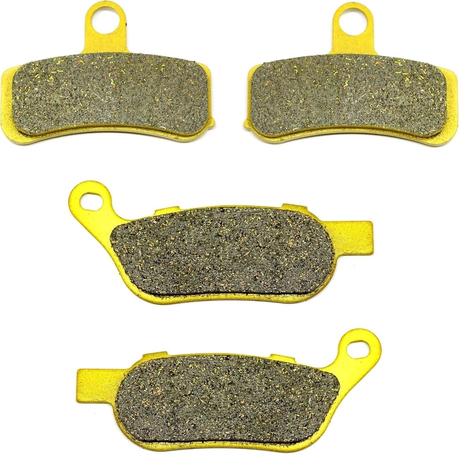MC Brake Pads for Harley Davidson FLSTF FLSTFB Fat Boy (2010–2014) F+R