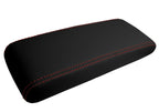 Console Lid Pull Over Cover Leather for Toyota Supra (1986–1992) Red Stitch