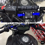 Clip-On Adapter Plate & Handlebars Set for Yamaha MT-09 FZ-09 (2013–2016) Blue
