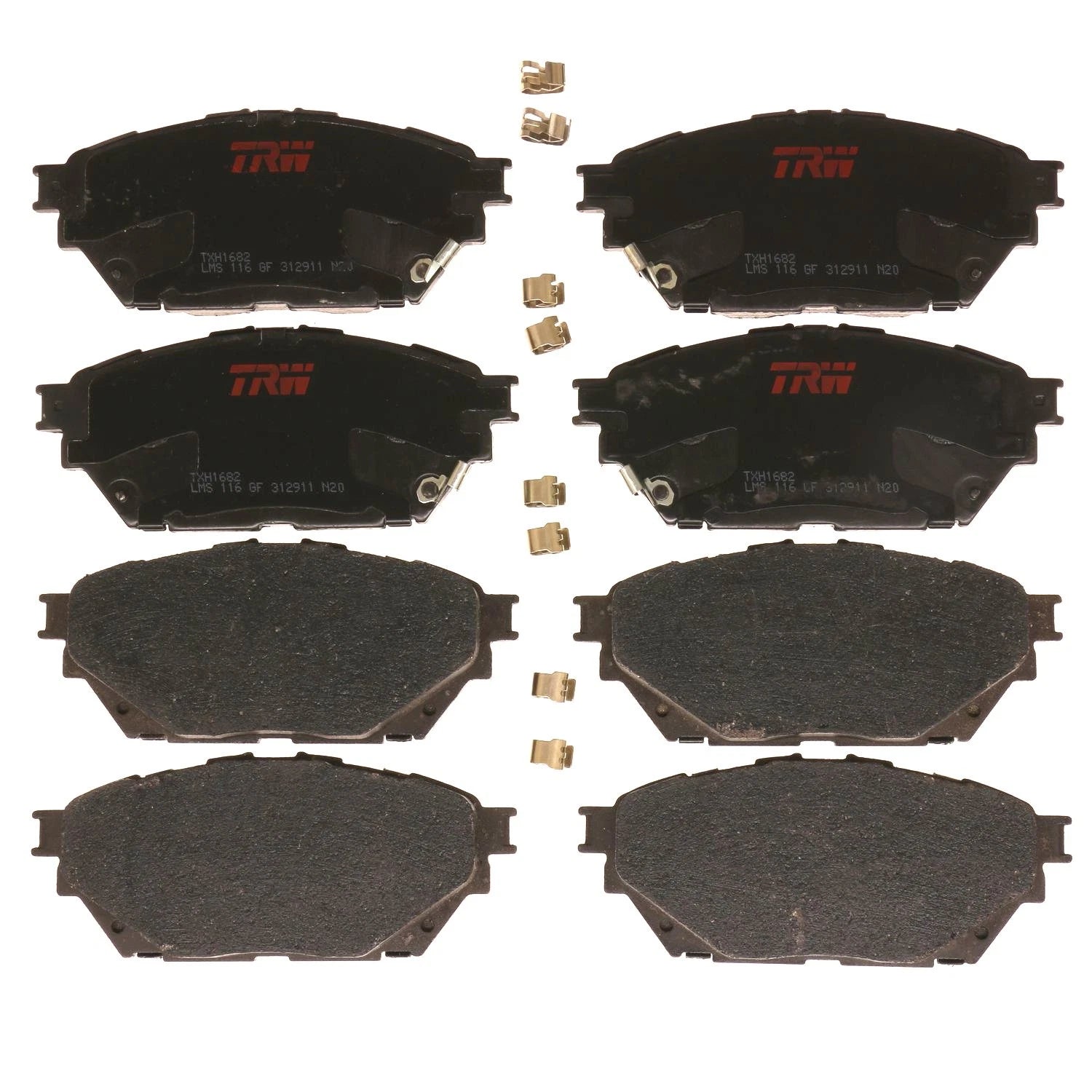 Disc Brake Pad Set for Mitsubishi Fuso Canter FE125 (2012–2013)