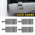 Set of 4 Door Lock Knobs for Sierra Silverado 1500 2500 3500 (2007–2013)