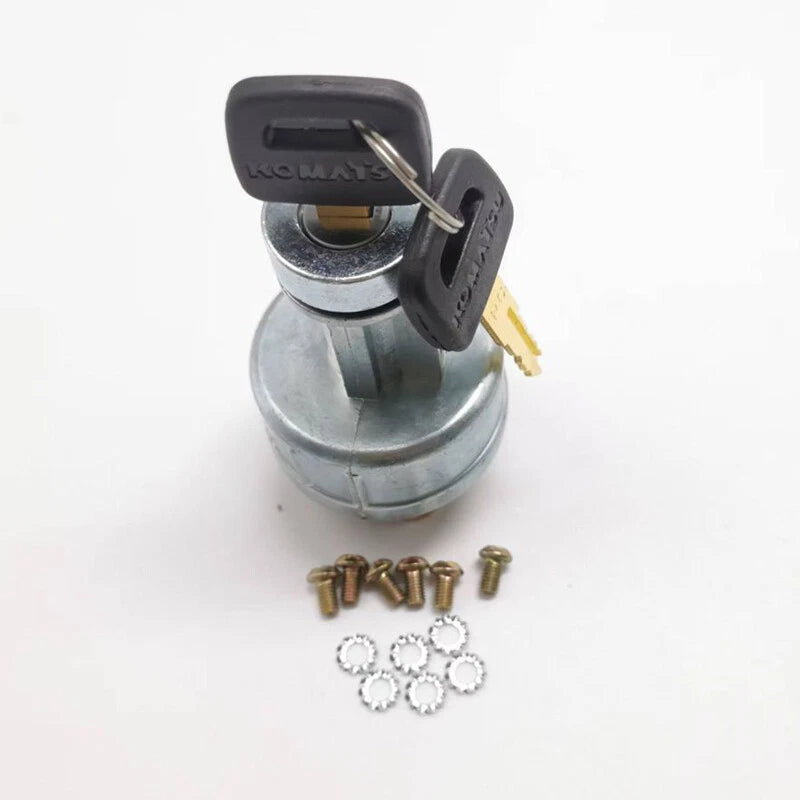 Key Ignition Switch for Komatsu PC100-6 PC120-6 PC200-7 (1990–2000)
