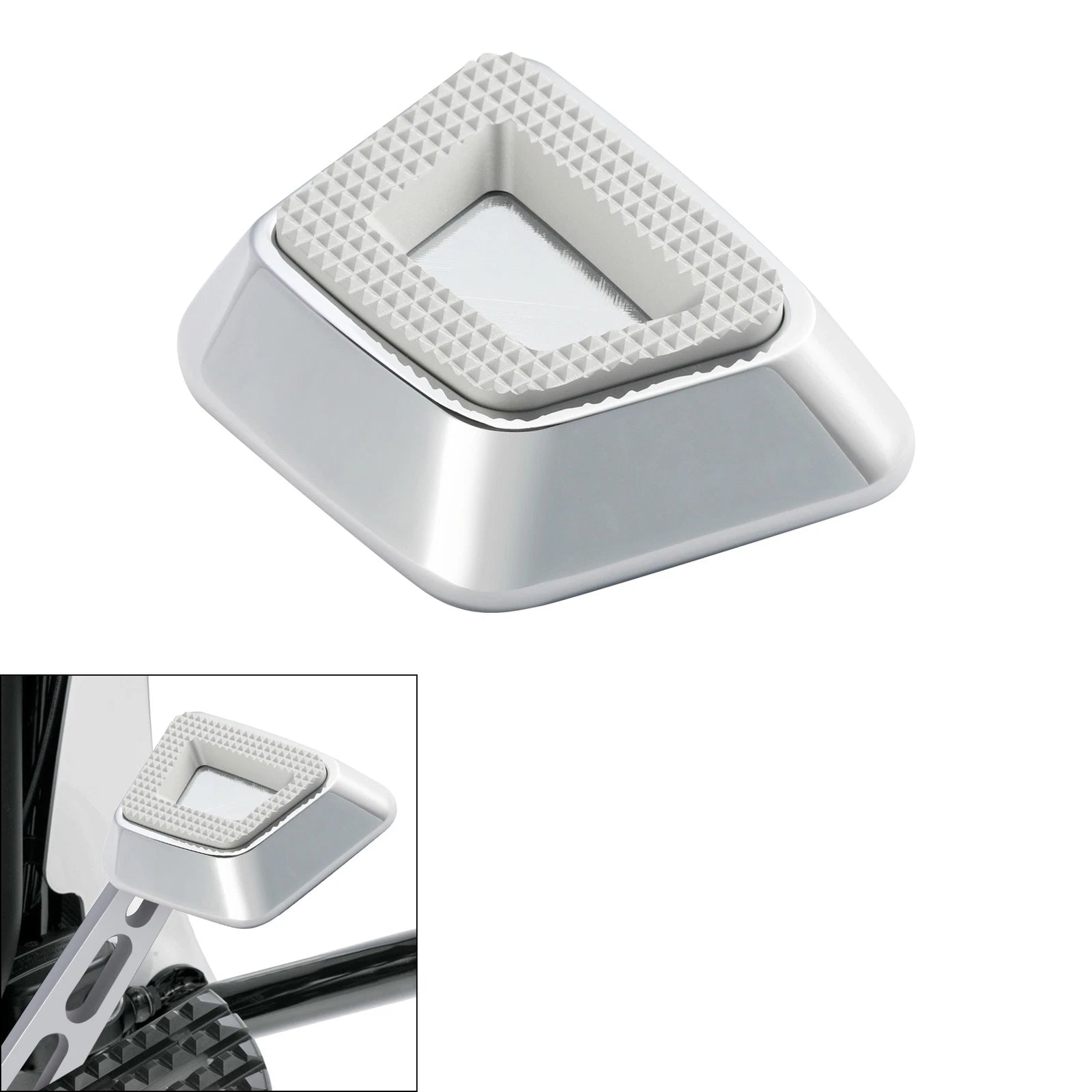 Chrome Brake Pedal Peg for Harley Softail Fat Bob Sport Glide (2018–2024)