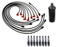 Ignition Wires & Spark Plugs Kit for Chevy Corvette GMC Jimmy (V8)