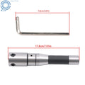 Adapter for Annular Cutters R8 to 3/4 Inch Shank (Milling Machine)