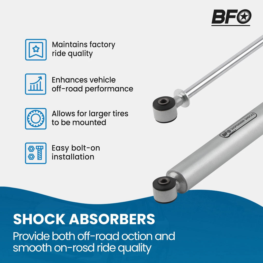 2.5" Lift Kit Struts & Shocks for Ford F150 4WD (2004-2008)