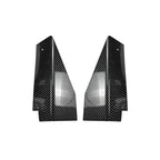 Carbon Look Side Skirt Rocker Extension Lips for Ford Mustang (2015–2023)