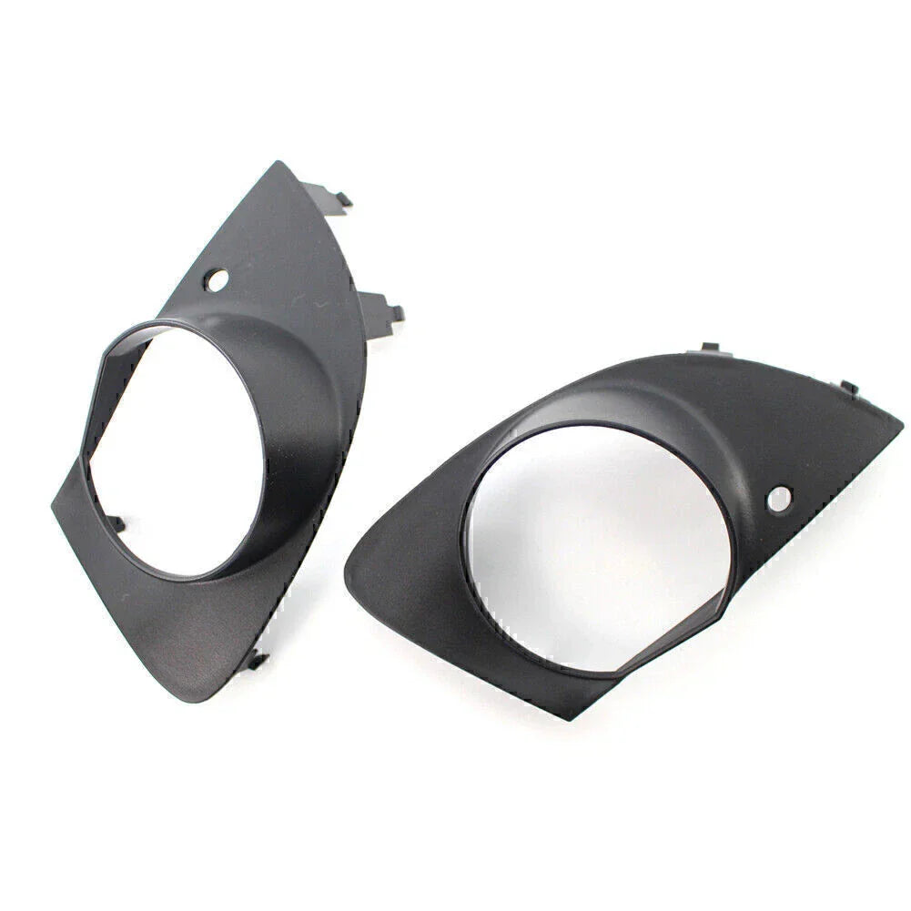 Black Fog Light Lamp Covers for BMW E65 E66 750i 760Li (2006-2008)