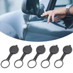 5X Dustproof Oil Proof Car Ignition Outlet Covers for Universal Fit