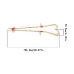 2X T J Hook Double Limb Hook for Chain (5/16in, 2ft)