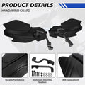 Left Right Hand Guard & Bracket Kit for Polaris Sportsman 1000 570 800 850