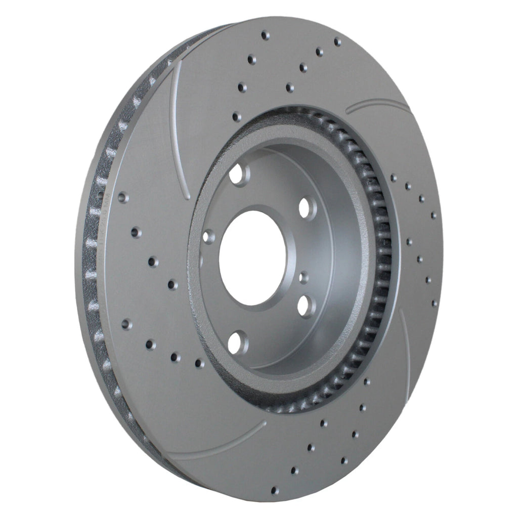 Set of 2 Front Coat Drill 296mm Brake Rotors for ES350 Avalon Camry (2005–2012)