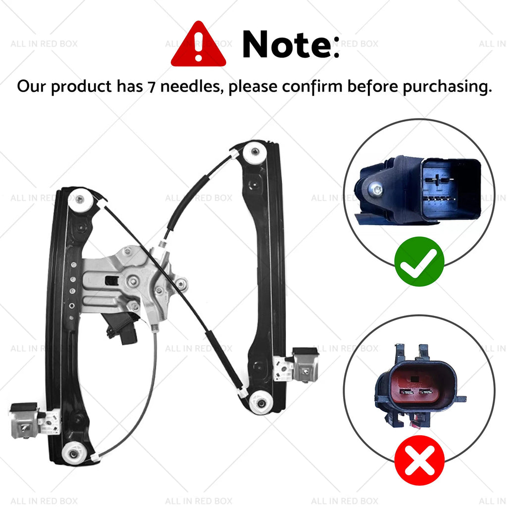 Left Window Motor Regulator 7 Pin for Holden Cruze (2009–2016)