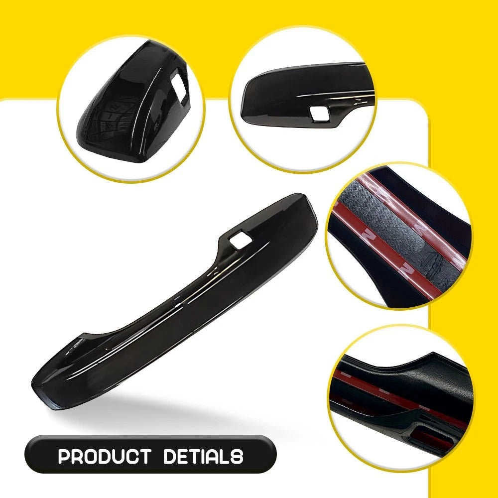 Set of 2 Glossy Black Door Handle Covers for Honda CR-V HR-V (2023–2025)