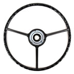 Steering Wheel OE Reproduction for 1966 Ford Bronco (Black 17-Inch)