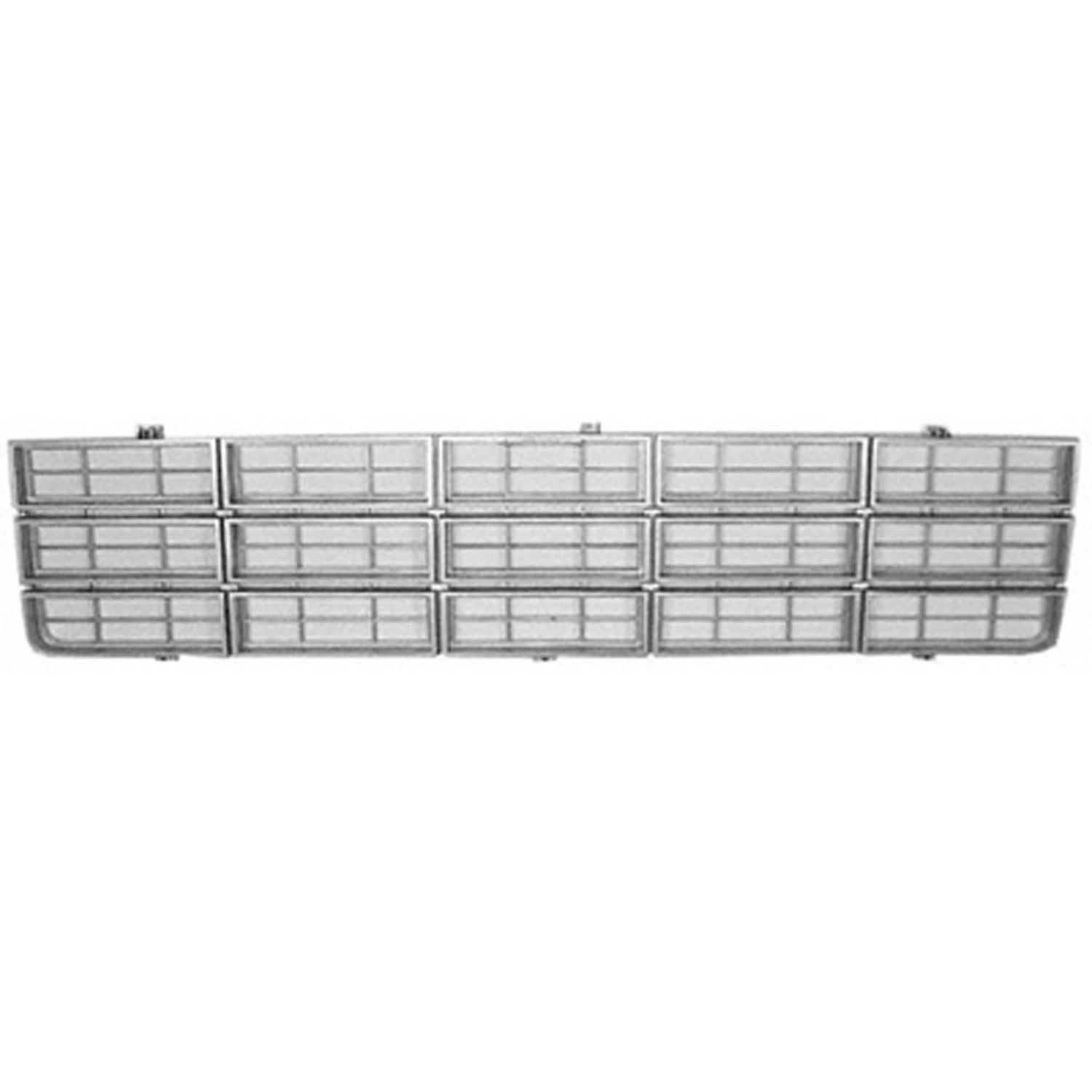 Replacement Front Grille Light Silver Finish (See compatibility Chart)