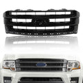 Front Upper Grille for Ford Expedition (2015–2017) Gloss Black