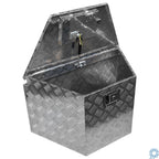 28" x 18" Aluminum Trailer Tool Box with Struts for Truck (Weather Guard)