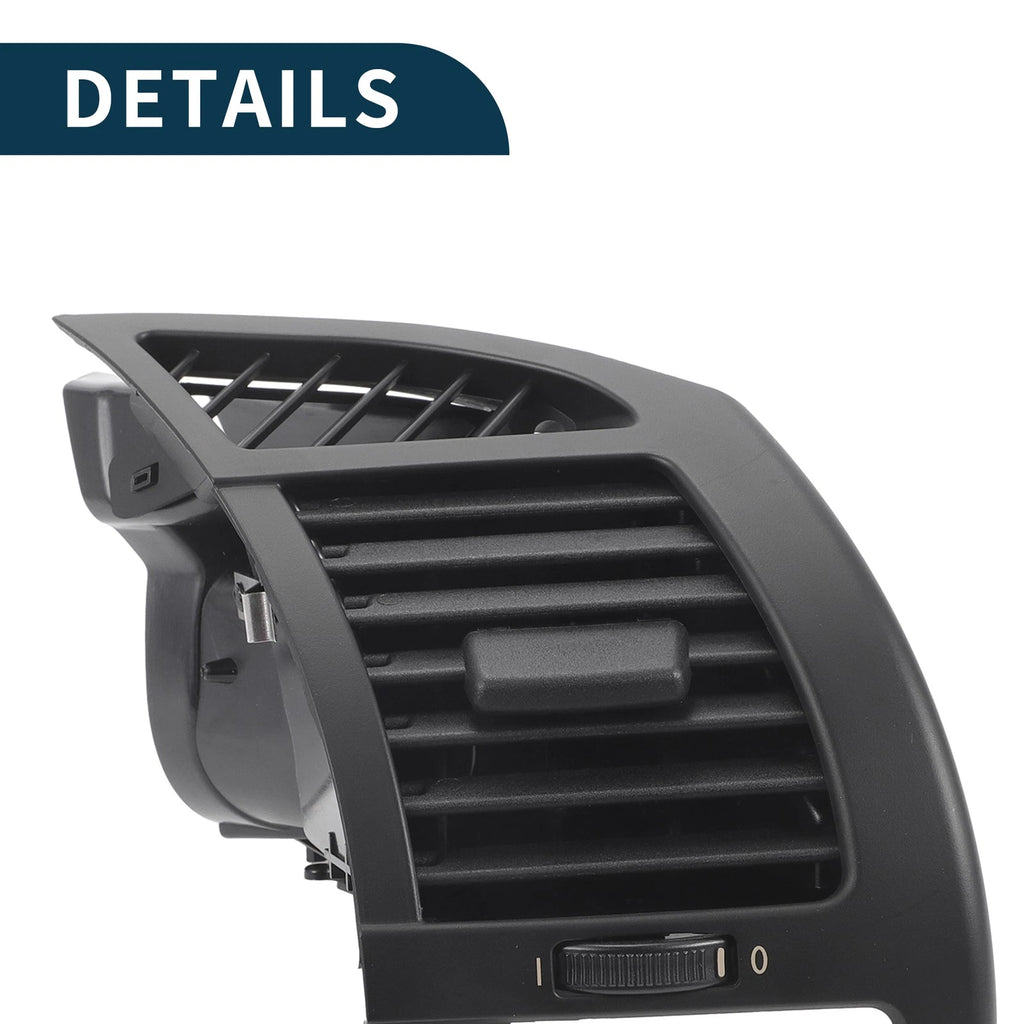 Front Right Air Vent Panel Grille for BMW Z4 E85 E86 (2002–2008) Black