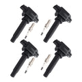 4X Ignition Coil & Spark Plug Set for Mazda 3 Sport CX-3 (2016–2021) UF656