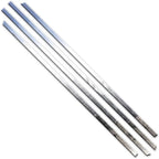 Luxury Chrome Window Sill Trim 4pc for Toyota Prius (2004–2009)