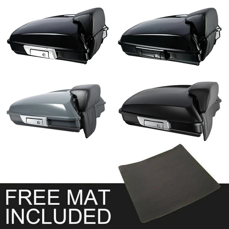 Razor Trunk Backrest Pad for Harley Touring CVO Street Road Glide (2014–2026)