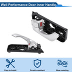 Rear Left Passenger Side Interior Door Handle for Hyundai Sonata (2011–2014) No. 836103K020