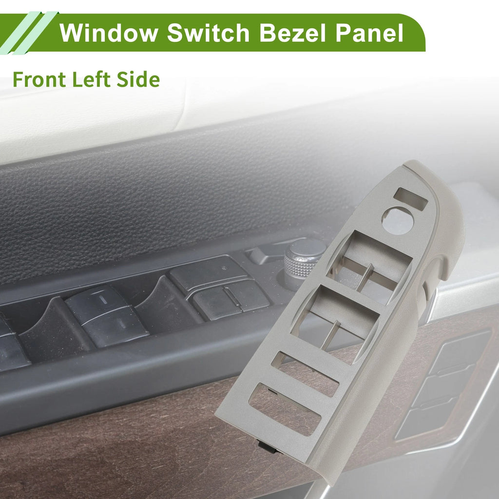 Front Left Window Switch Bezel Cover for Chevy Silverado (No. 20945129)