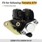 Rear Brake Caliper & Pads for Yamaha YFZ450 (2004–2005) 5TG-2580W-00-00