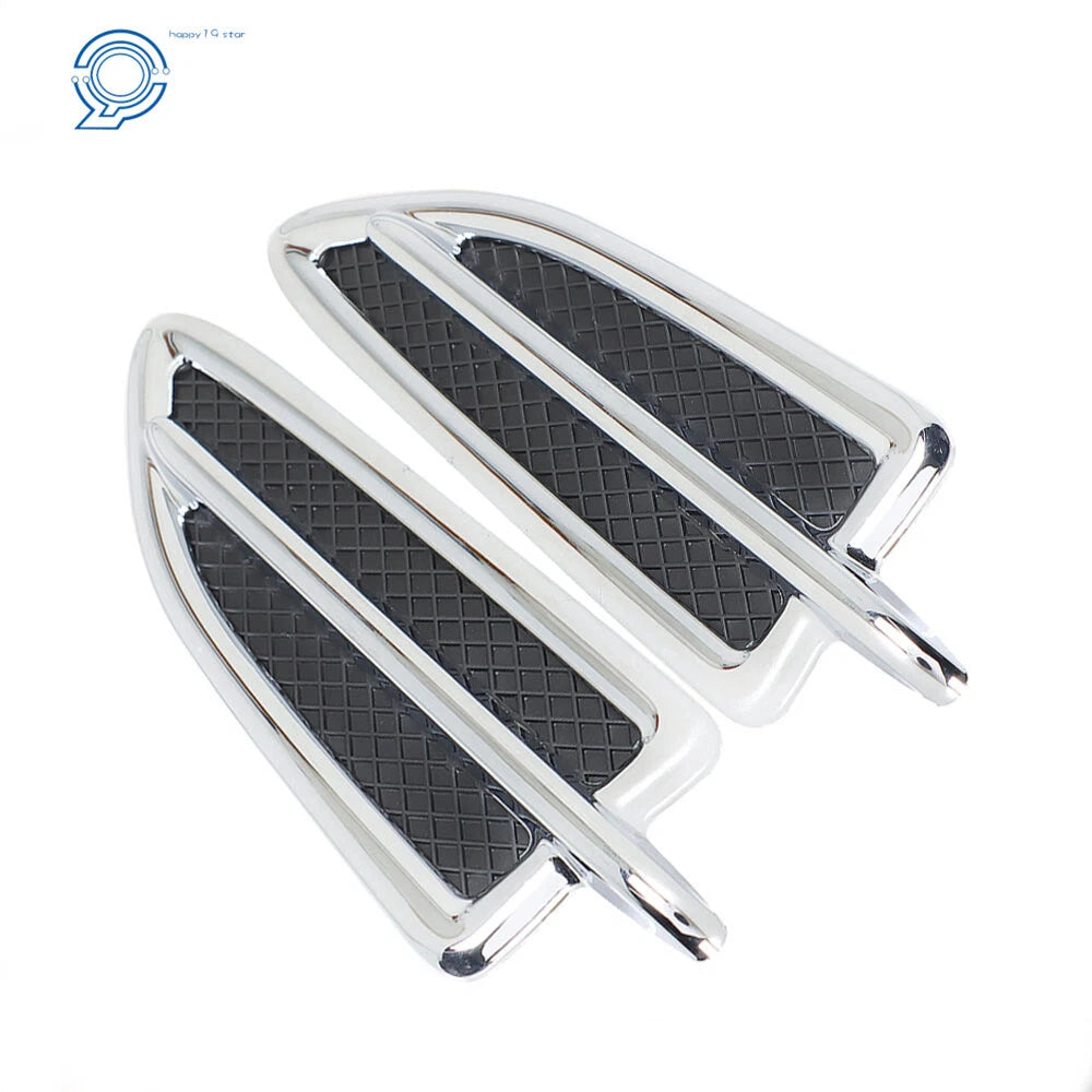 Chrome Fender Vent Emblem Trim Kit for Ford Escape (2013-2015)