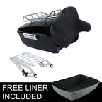 King Trunk Backrest Rack Mount for Harley CVO Road Street Glide (2014–2026)
